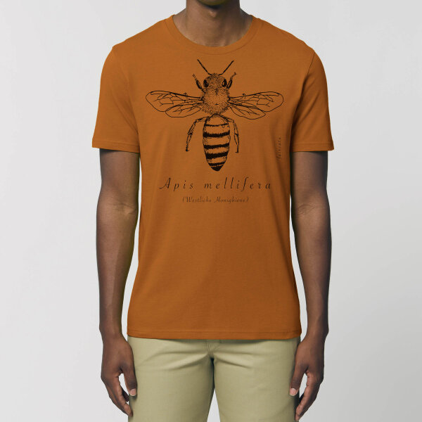 T-Shirt HONIGBIENE unisex – Roasted Orange S