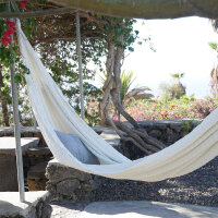 Netzhängematte Calma Sola natur weiß