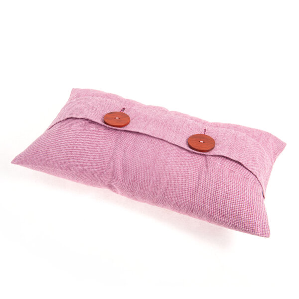Kissen 60x60 cm Latex pur rose