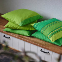 Kissen 40 Latex/Kapok verde